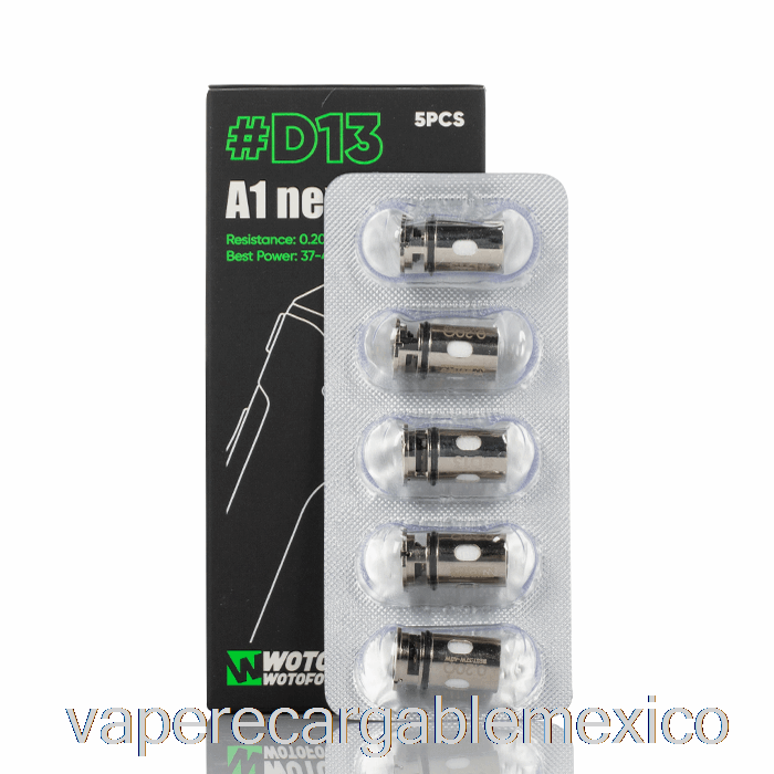 Bobinas De Repuesto Vape Recargables Wotofo Manik Bobinas D13 A1 Nexmesh